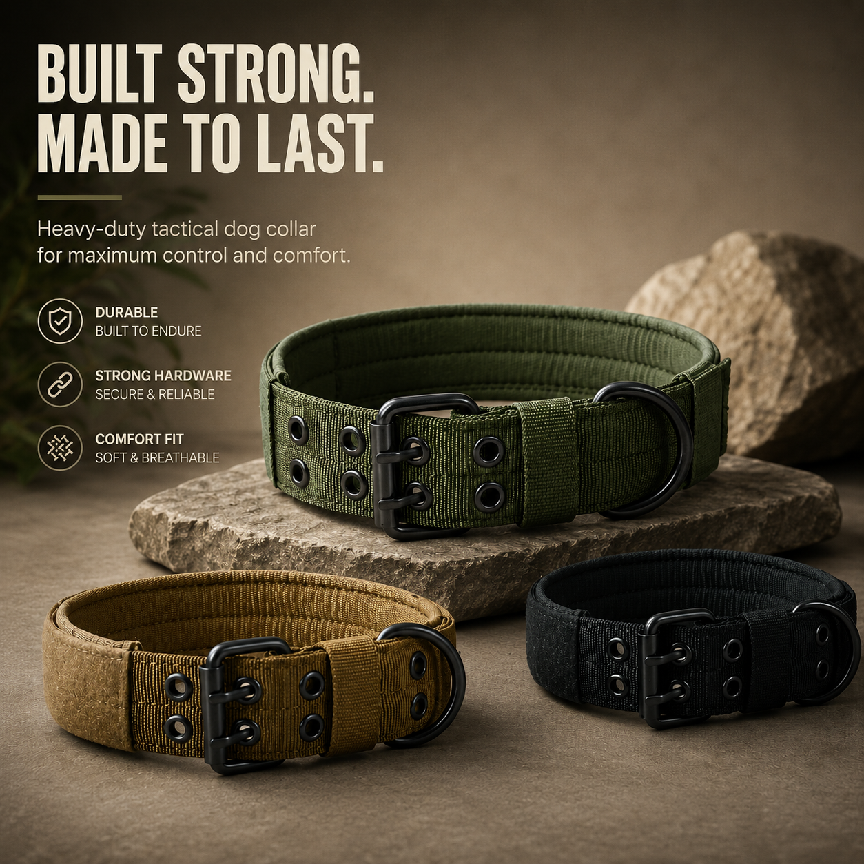 Heavy-Duty Dog Collar