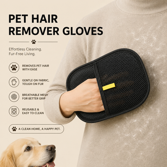 Pet Hair Remover Gloves